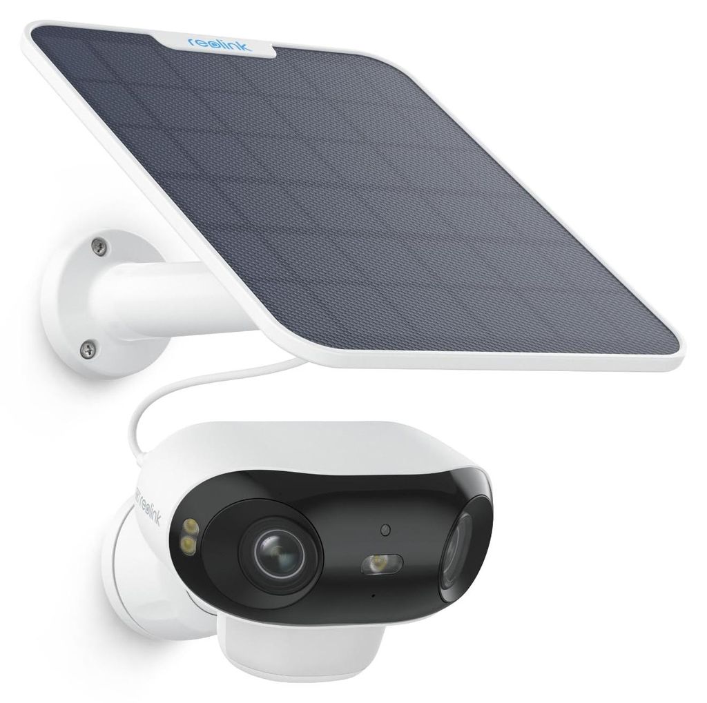 Reolink 4K Solar Überwachungskamera Aussen Akku, PIR- & Produktbild 