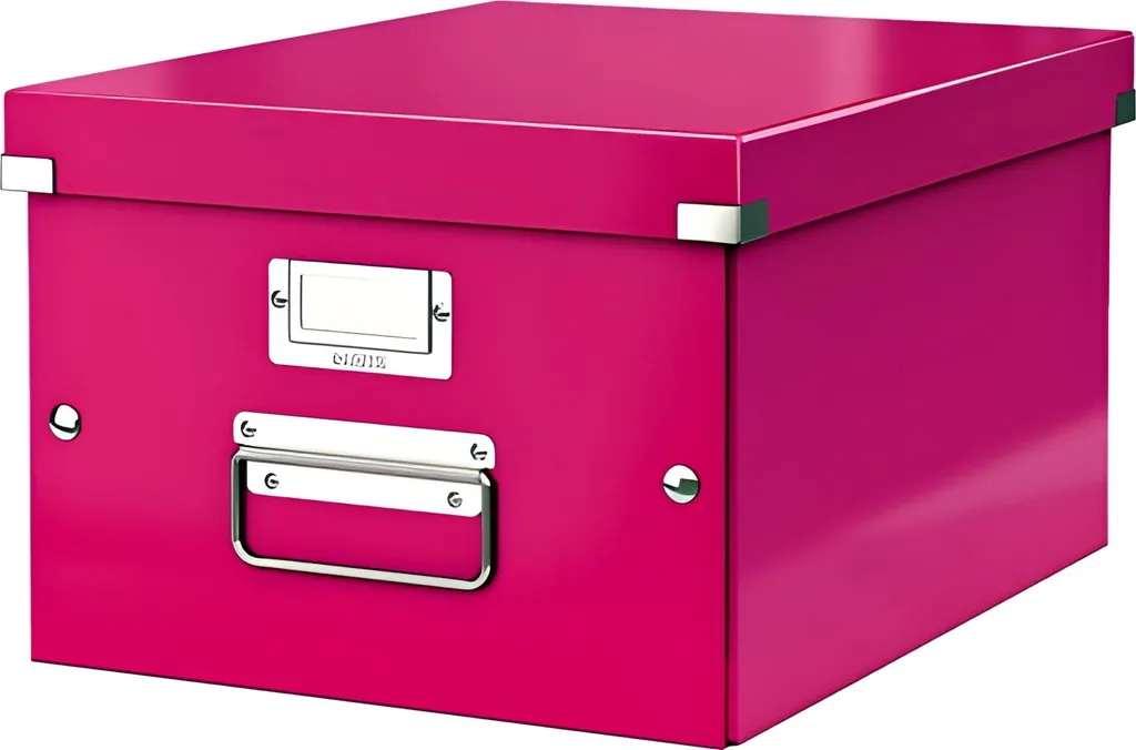 Scatola Conservazione Leitz Click & Store PP Rosa | Archivio Professionale