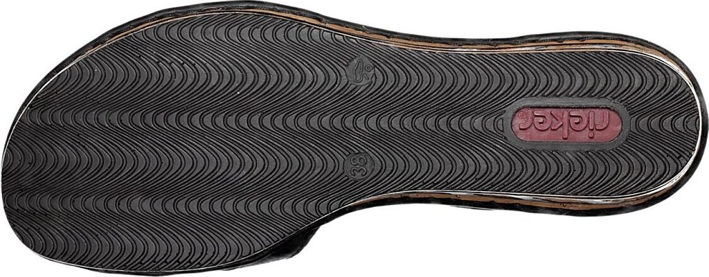 Rieker Damen Keilsandalette schwarz Produktbild 55