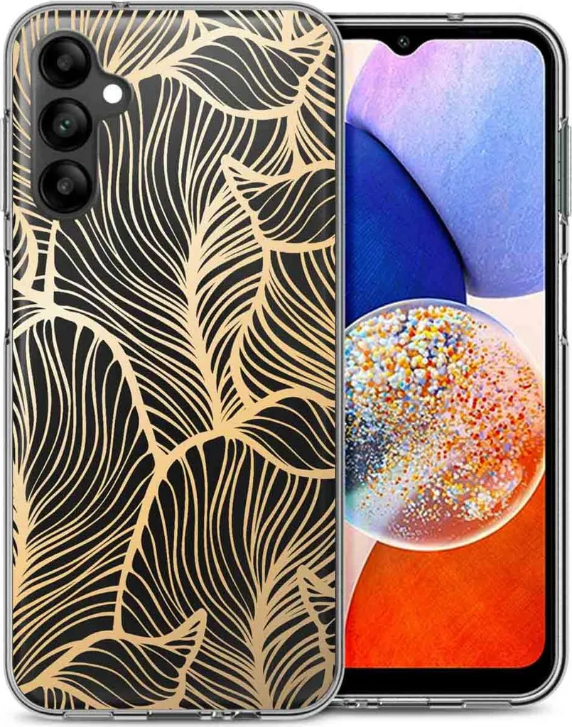 Custodia Samsung Galaxy A14 imoshion Golden Leaves - Must-Have 2024