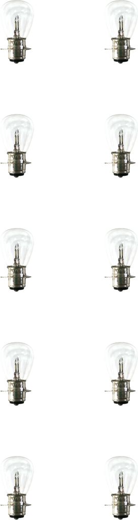 10 Stück Glühbirnen 6V 25/25W P15FL Motorradbirnen Birnen für Lampe Bulb Ampoule