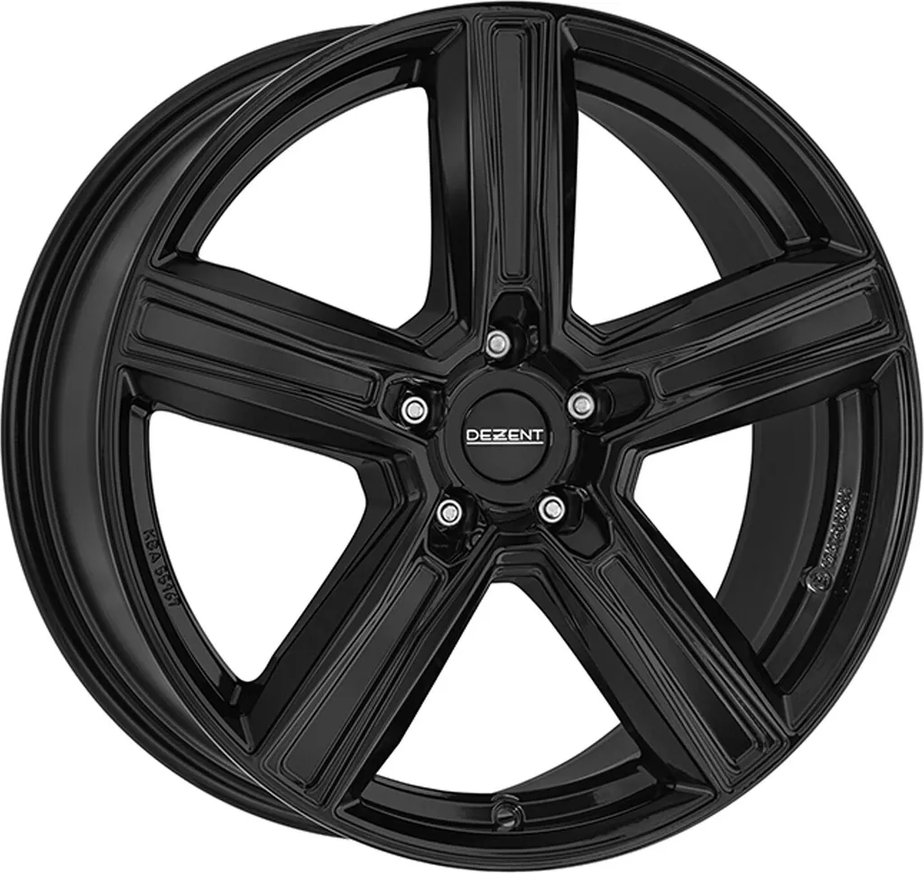 Jante aluminium 17 pouces DEZENT KG noir 5x112 ET29 pack de qualité