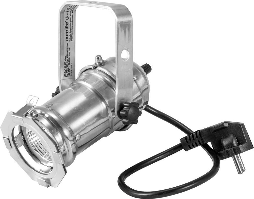 Eurolite LED PAR-16 3CT sil LED-PAR-Scheinwerfer (41607011)