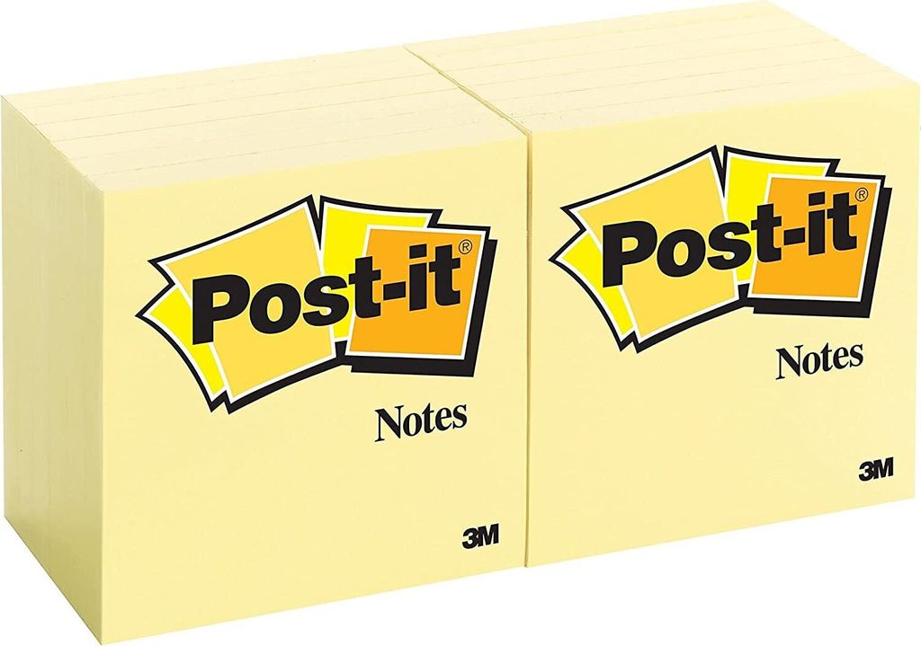 Post-it Notes Haftnotizen 51 x 76 mm gelb 12 Blöcke á 100 Blatt