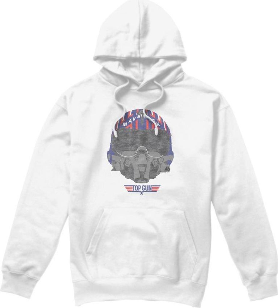 Top Gun - Kapuzenpullover für Herren TV9139 (S) (Weiß)
