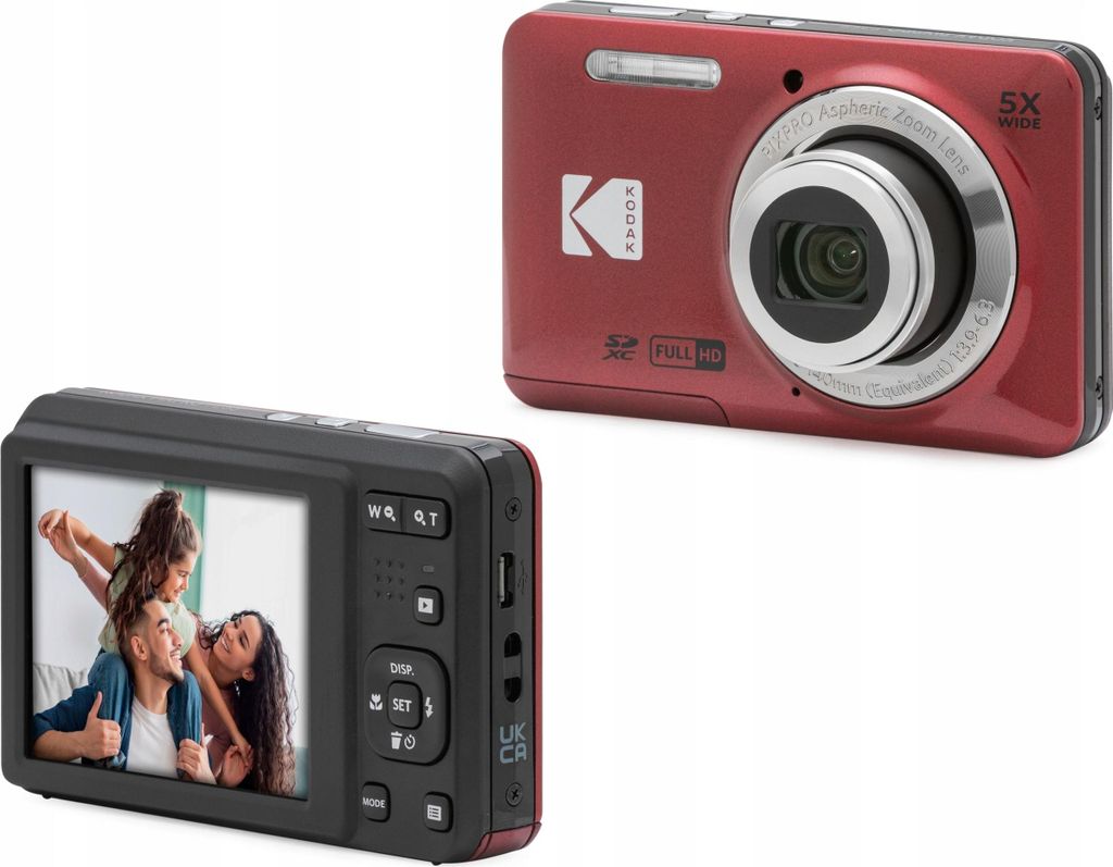 Kodak PIXPRO FZ55, 16 MP, 4608 x 3456 px, CMOS, 5x, Full Zdjęcie produktu 