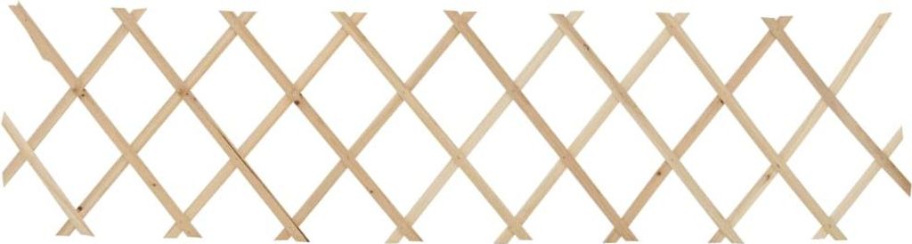 vidaXL Nožnice plot 5 ks. Jedľové drevo 180x30 cm Obrázok produktu 