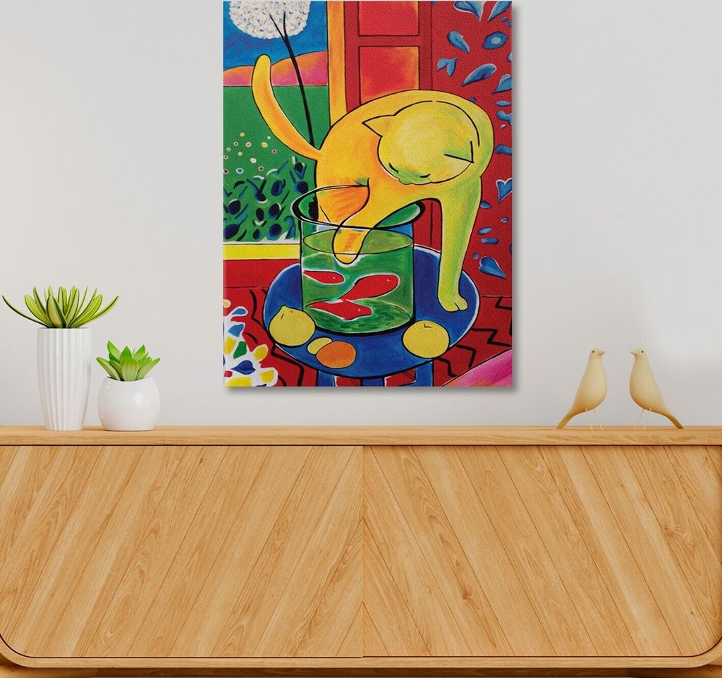 Wallity, KNV4398_3040 (30 x 40), Dekorative Leinwandmalerei, Mehrfarbig, 100 % LEINWAND, 30 x 40 cm