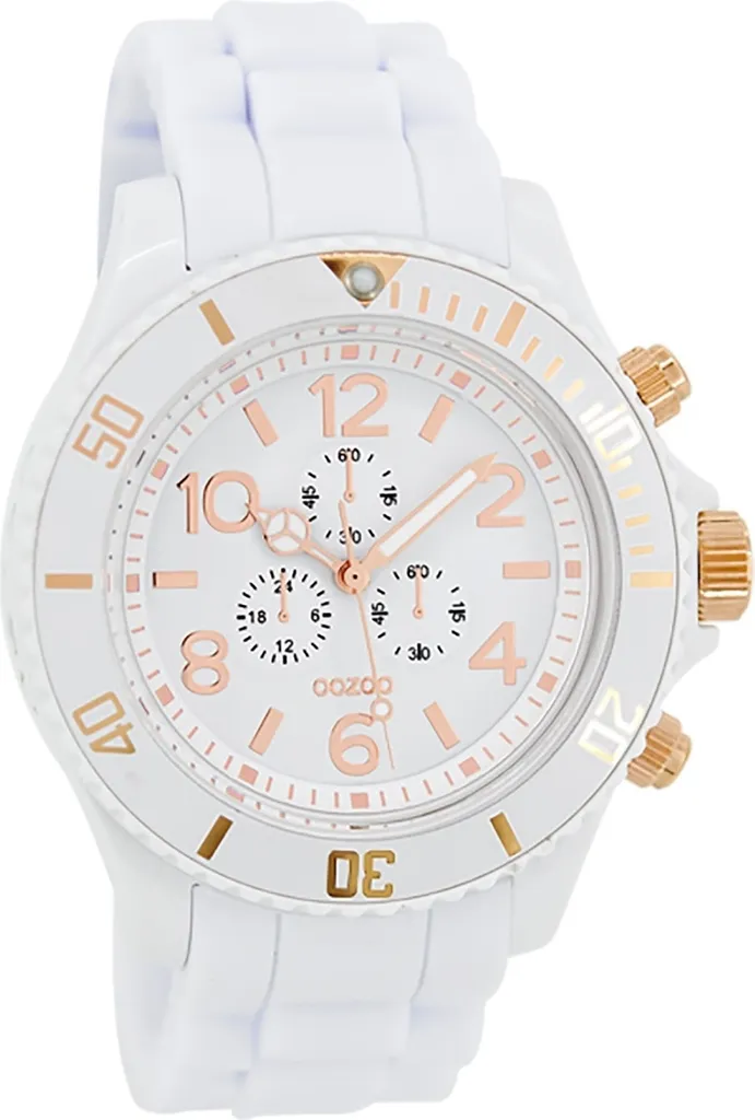 Orologio Oozoo Serie Vintage Bianco: L'Eleganza del Minimalismo Unisex