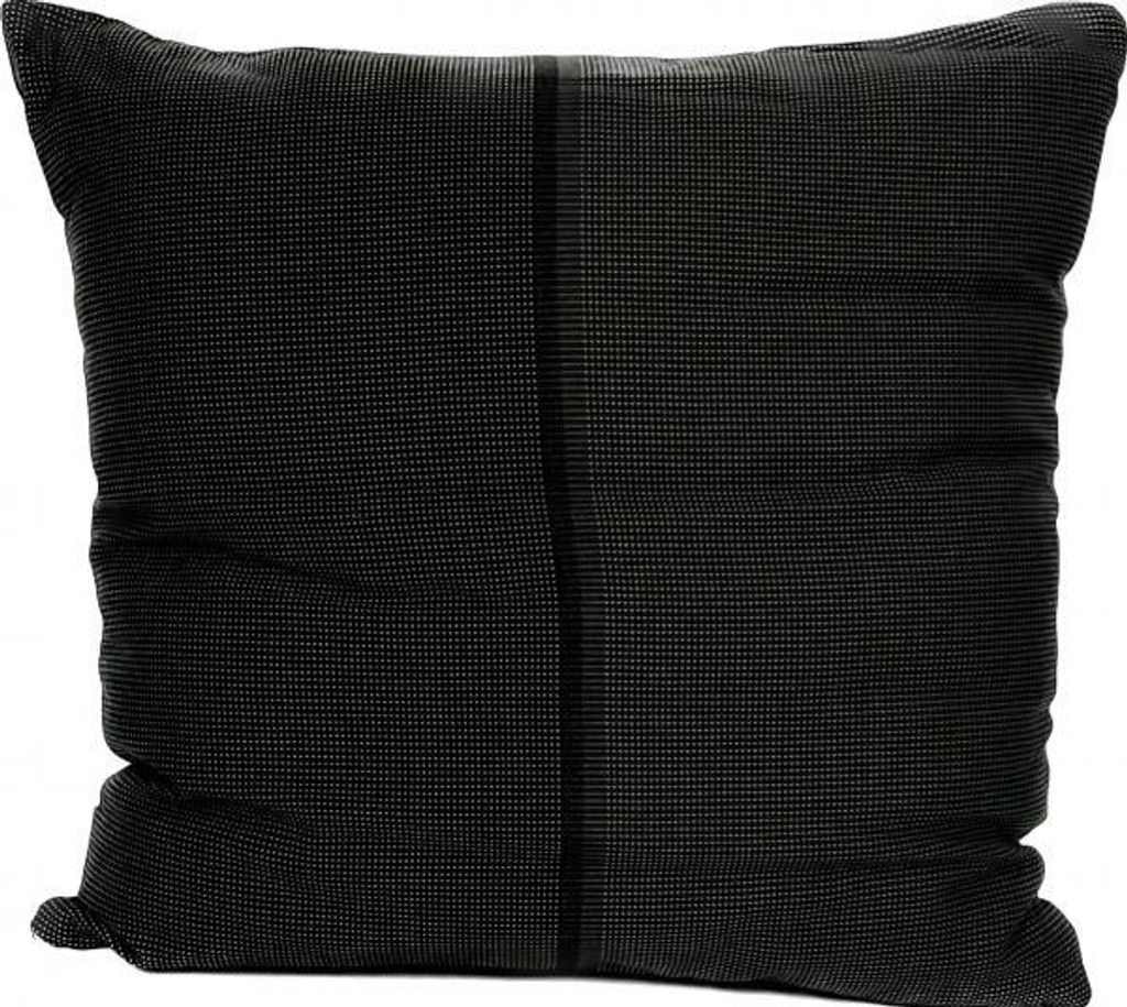 Madison Sierkussen 45x45 cm Ripp schwarz gestreift
