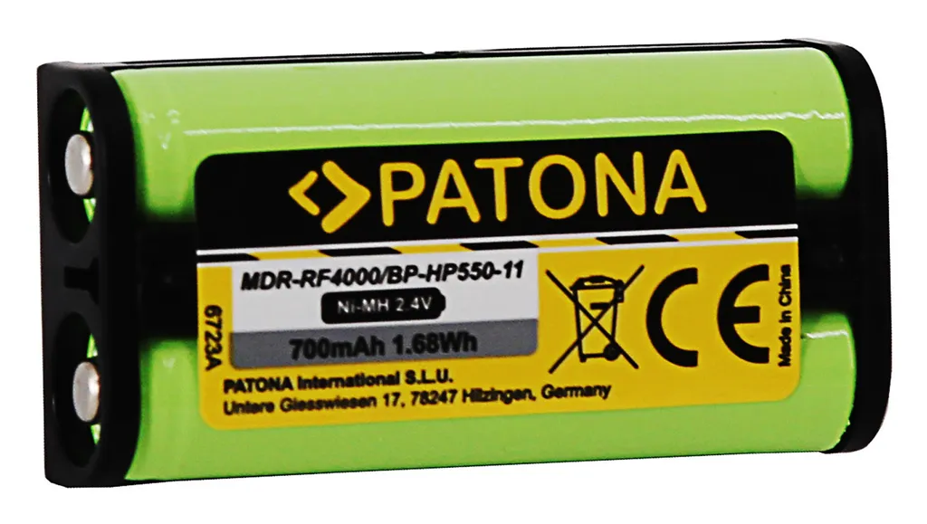 Batteria Sony BP-HP550-11 per MDR-RF4000 700mAh Ni-Mh 2.4V - 1