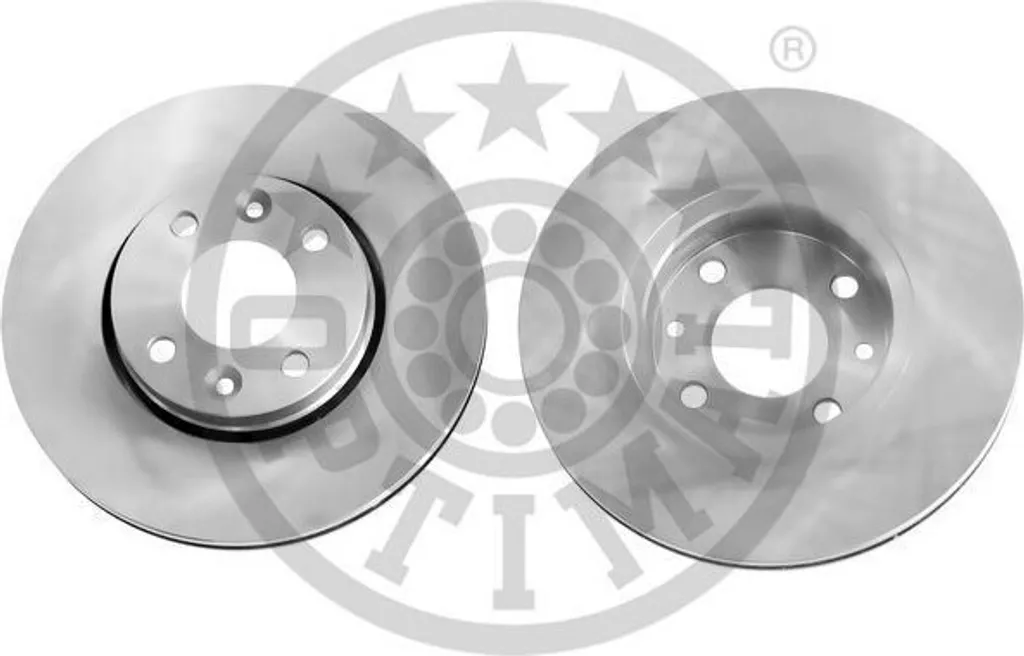 Jeu de disques de frein ventilés BS-7480C pour RENAULT GRAND MODUS