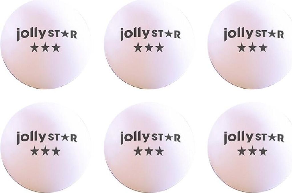 JollyStar Tischtennisbälle – 6er Set für Training & Spiel