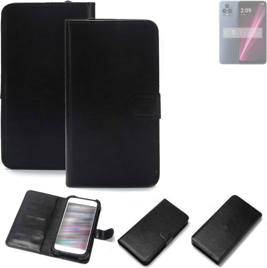 K-S-Trade Handyhülle Schutzhülle kompatibel mit T-Mobile REVVL 6 Pro Handy Schutz Hülle Handyhülle Bumper schwarz 1x