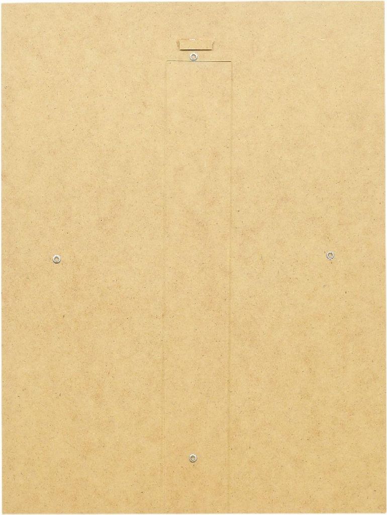 Effect Bilderrahmen Rückwand Rohling MDF 40x60 cm braun