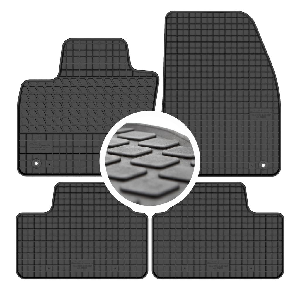 Tapis de sol en caoutchouc pour Volvo XC40 Image du produit 