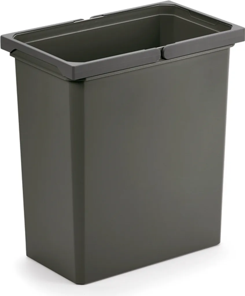 Panier de course pliable 45l pour voiture et maison Helit anthracite P