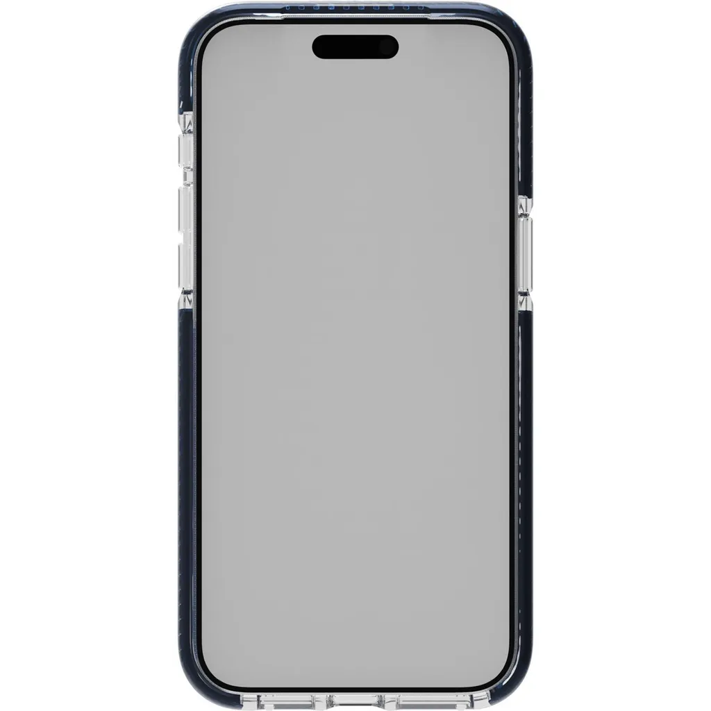 Coque de protection MagSafe iPhone 15 Pro Max Tech21 EvoCrystal Bleu