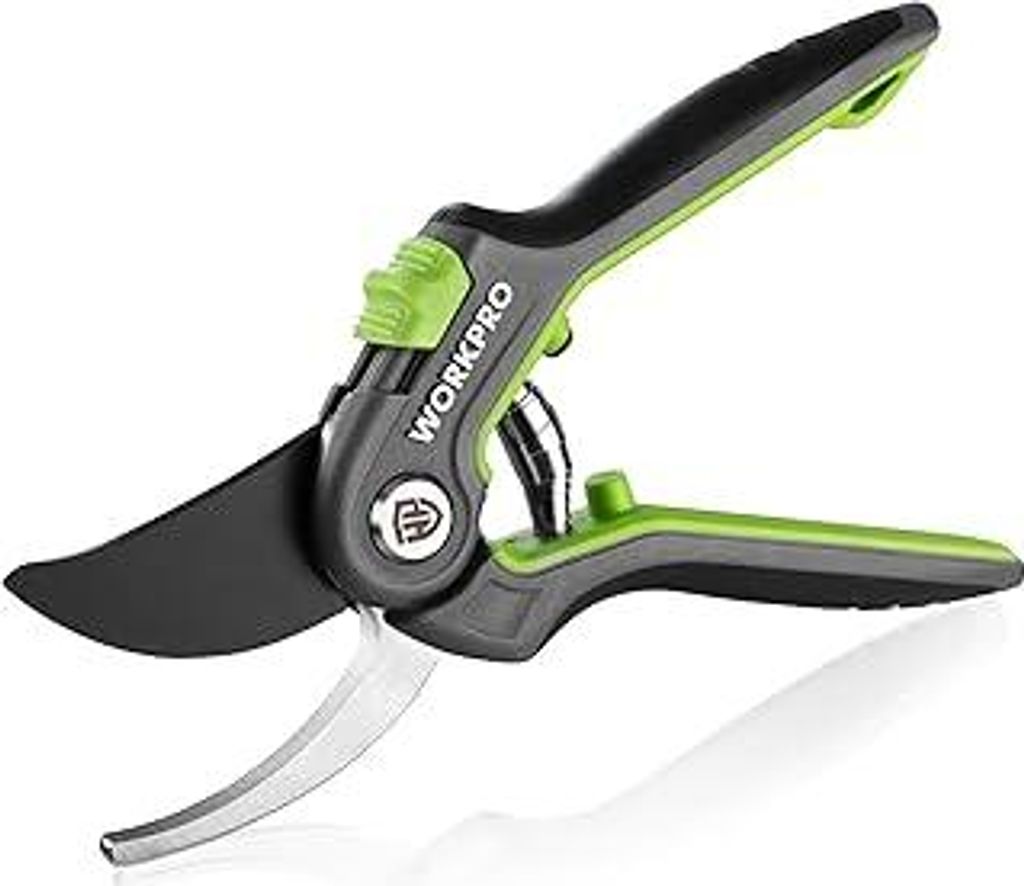 Bypass Gartenschere 210mm, professionelle Astschere mit SK5 Klinge für frische Zweige, ideales Gartenwerkzeug für Pfropfen, Beschneiden, Ernten, ...