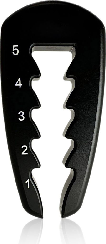 1/2 Stück verstellbares Golf-Tee-Höhenwerkzeug, kompaktes Design, tragbar, einfach zu bedienen, präziser Tee-Höheneinsteller, Golf-Trainingshilfe