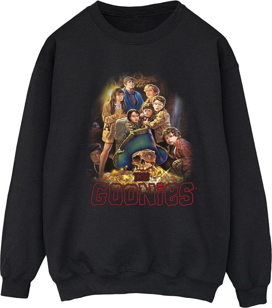 The Goonies - Sweatshirt für Damen BI19911 (XL) (Schwarz)