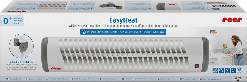Reer 19040 EasyHeat Wickeltisch-Wärmestrahler Produktbild 13
