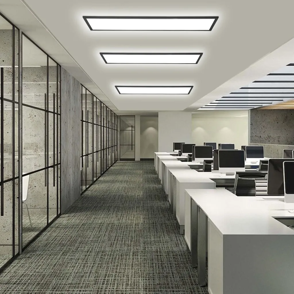 Panneau LED salon et bureau 30W - Intensité réglable par télécommande - 2
