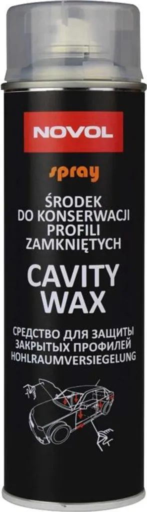 Cire pour cavités 500 ml conservateur à profil fermé anticorrosion