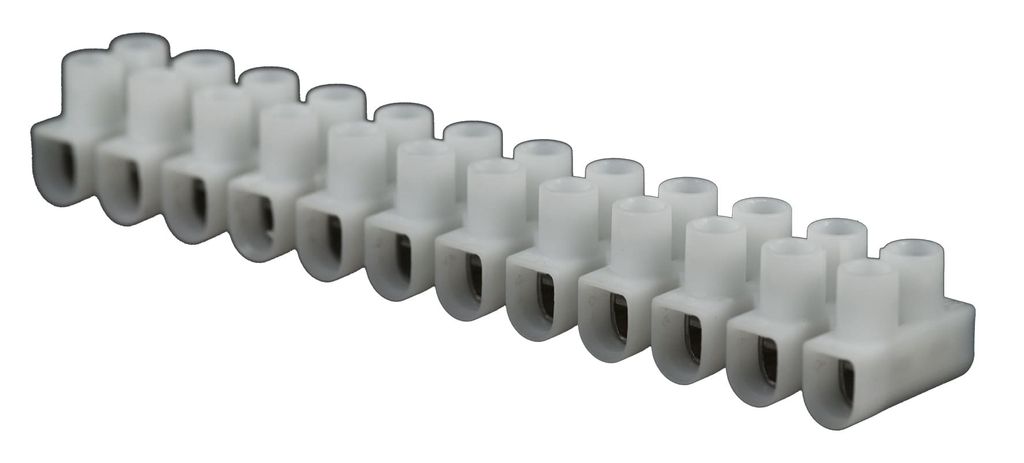Lüsterklemme (10 St.) 1,0 - 4,0 mm² | 32 A weiß