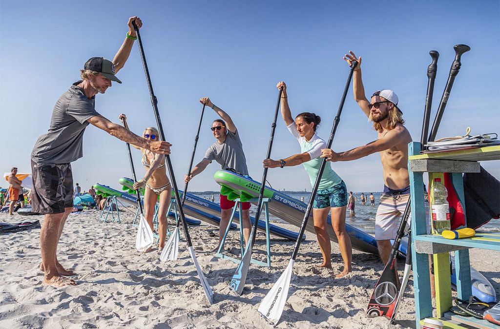 mydays SUP Schnupperkurs Scharbeutz; Erlebnis verschenken oder selbst erleben; Gutschein für 1 Person(en)