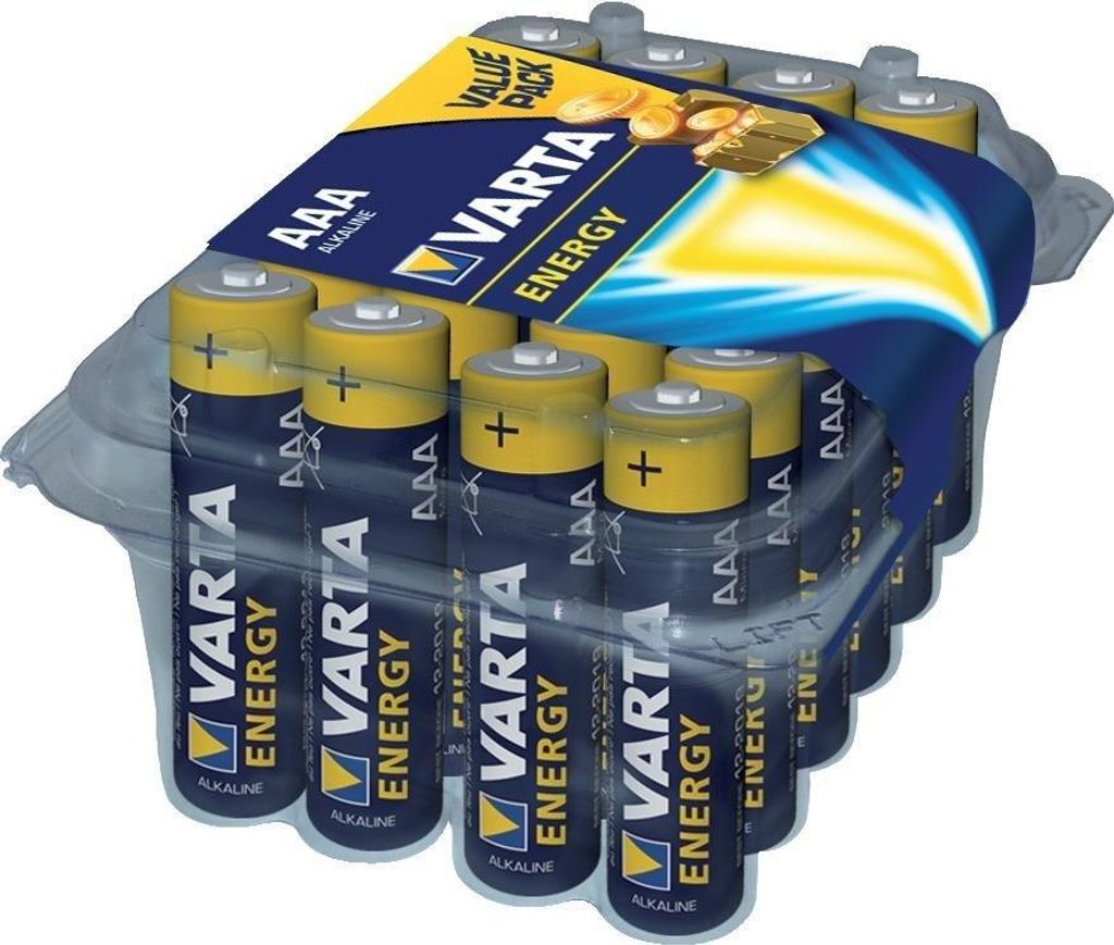 Alkaline (Box) AAA (24 Stück, AAA) Produktbild 