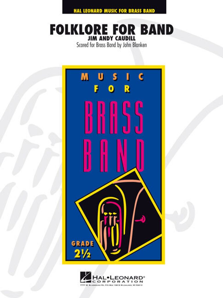 Jim Andy Caudill, Folklore for Band Brass Band Partitur