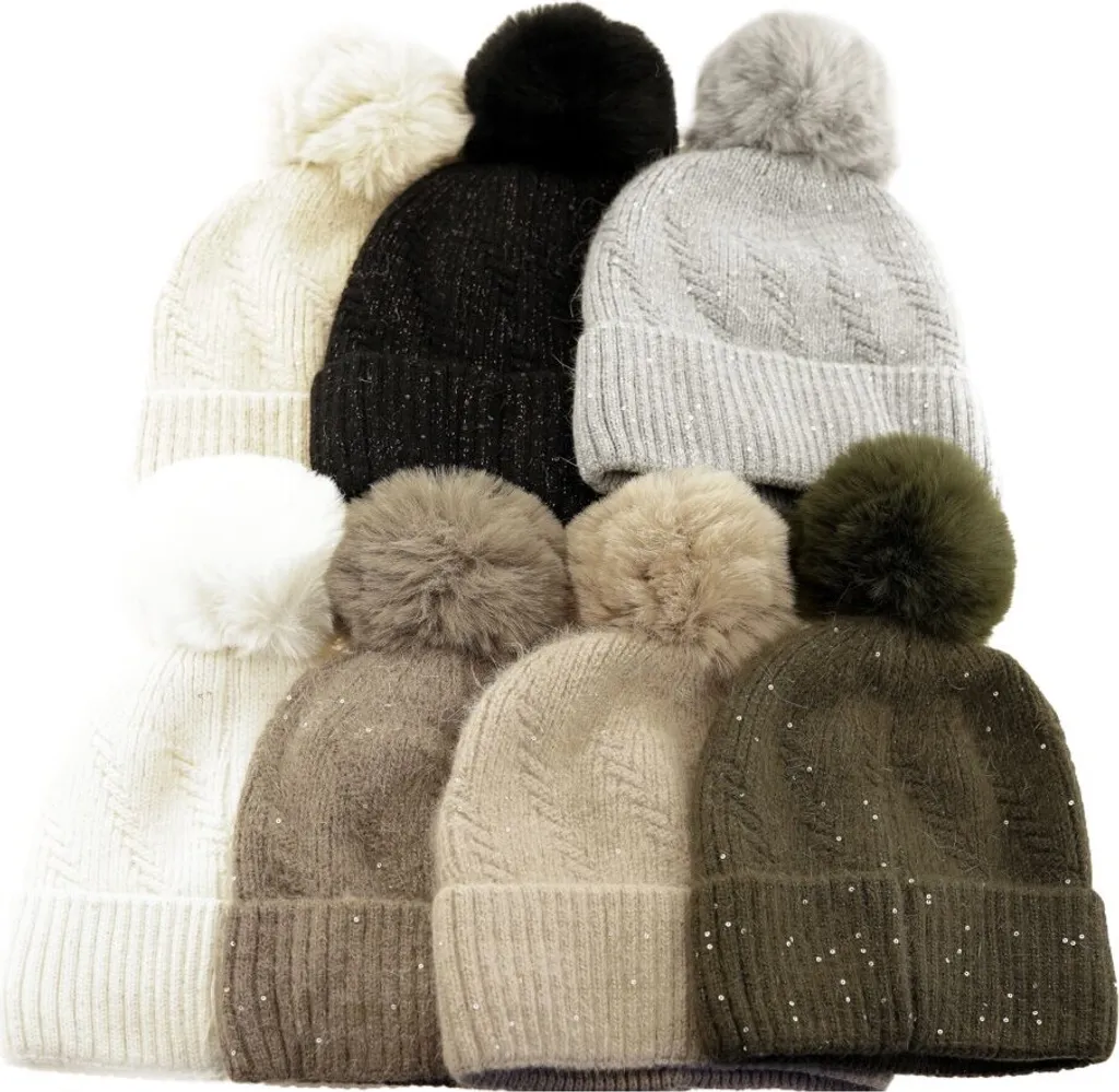 Cappello Donna Marrone Spina di Pesce | Raffinatezza Invernale - 4