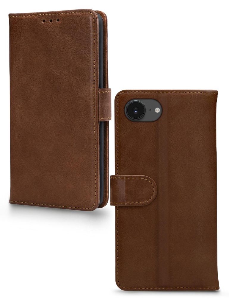 Mobilize Wallet iPhone 17e Hülle Echtes Leder Klapphülle Produktbild 