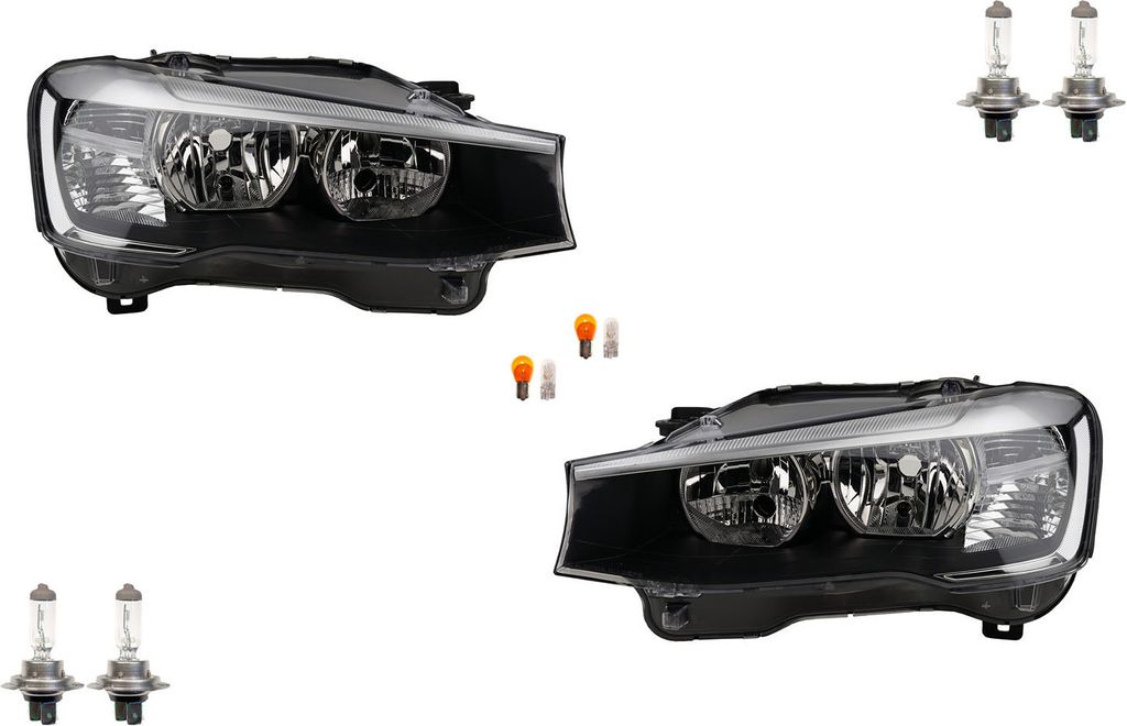 Johns, halogeen koplampen, geschikt voor BMW X3 F25 Productafbeelding 