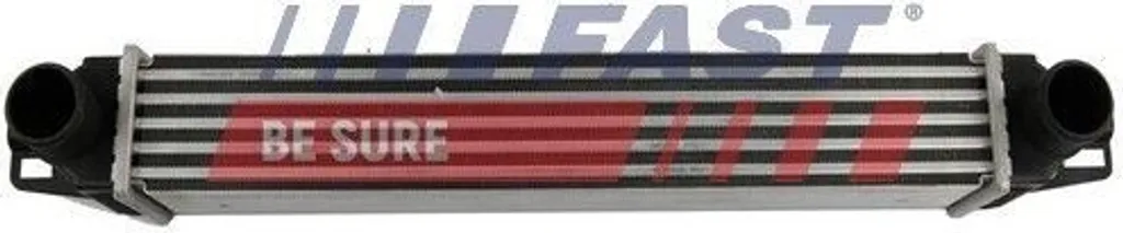 Intercooler Turbo FT55586 Aluminium pour Nemo Fiorino et Qubo - 1.3