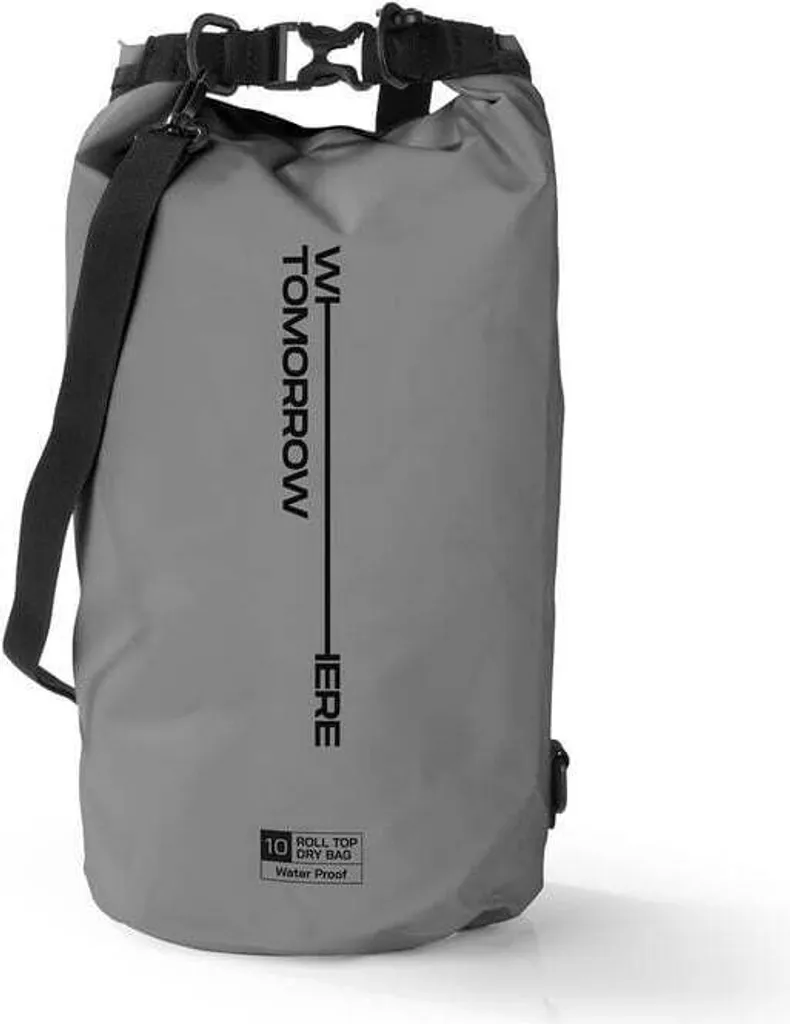 Sacca Interna Bauletto Moto 10L - Impermeabile Grigia Where Tomorrow