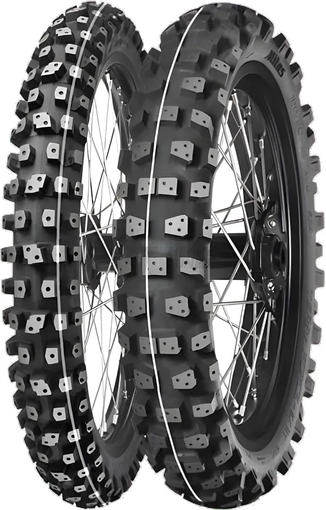 Mitas Terra Force-Ex HT Ice White 90/90-21 51M Pneu Avant Cloutable