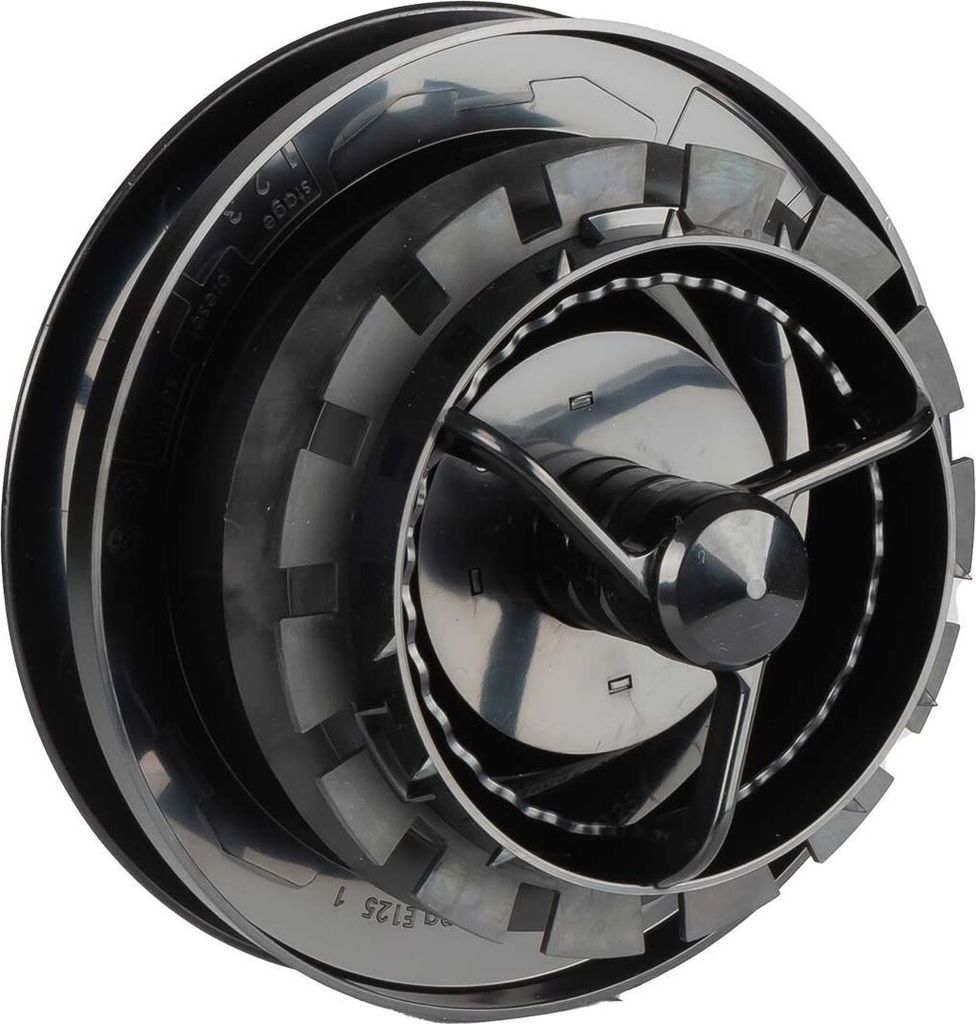 Zehnder Ablufttellerventil ComfoValve Luna E125 schwarz