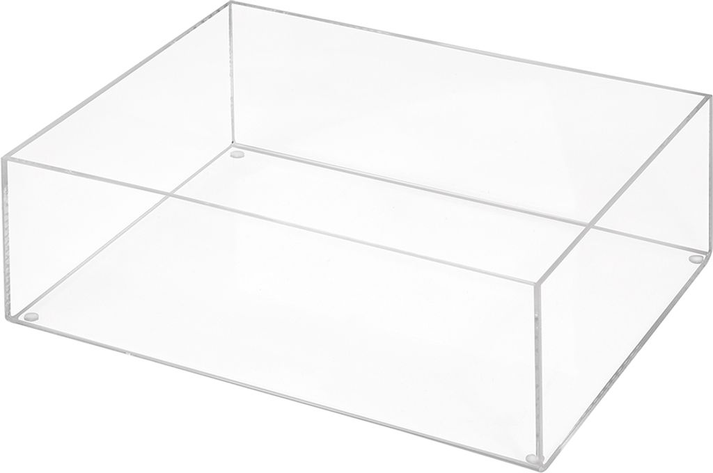 Aufbewahrungsbox aus Acrylglas 300x220mm, 100mm Hoch,  Produktbild 