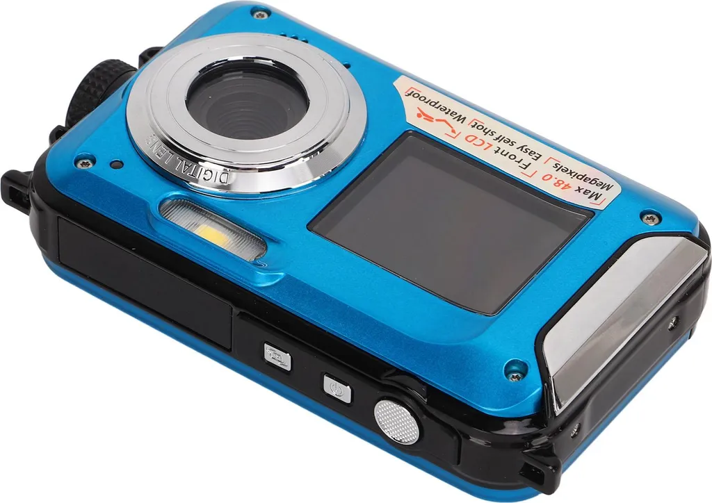 Regalo Perfetto: Fotocamera Subacquea Bambini e Adulti 2.7K 48MP - 5