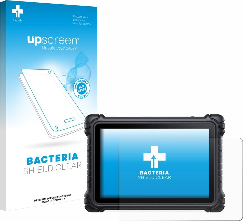 upscreen Schutzfolie für iCarsoft CR Eagle Displayschutz Displayschutzfolie Folie Klar antibakteriell