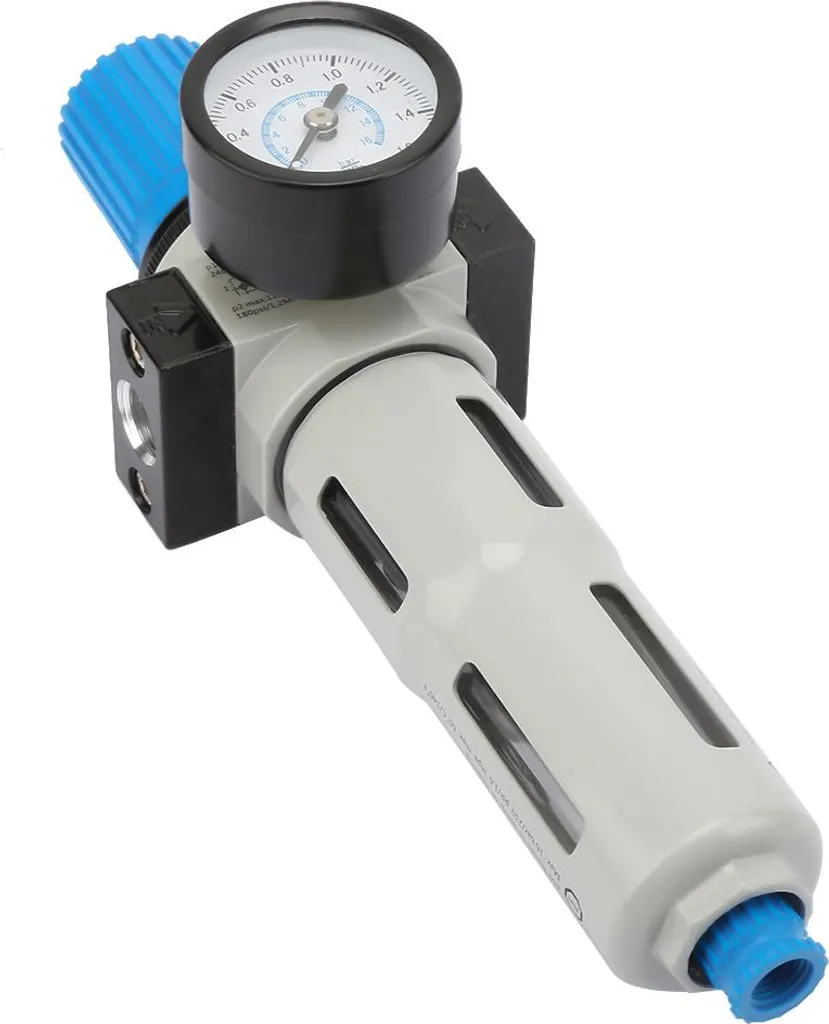 Vanne de filtration d'air G1/4 en alliage d'aluminium 1.6 MPa robuste
