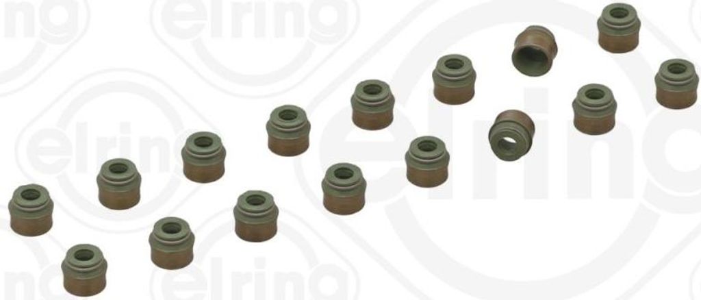 ELRING Ventilschaftdichtung-Satz 445.100 für OPEL Corsa D Schrägheck (S07) FPM (Fluor-Kautschuk)