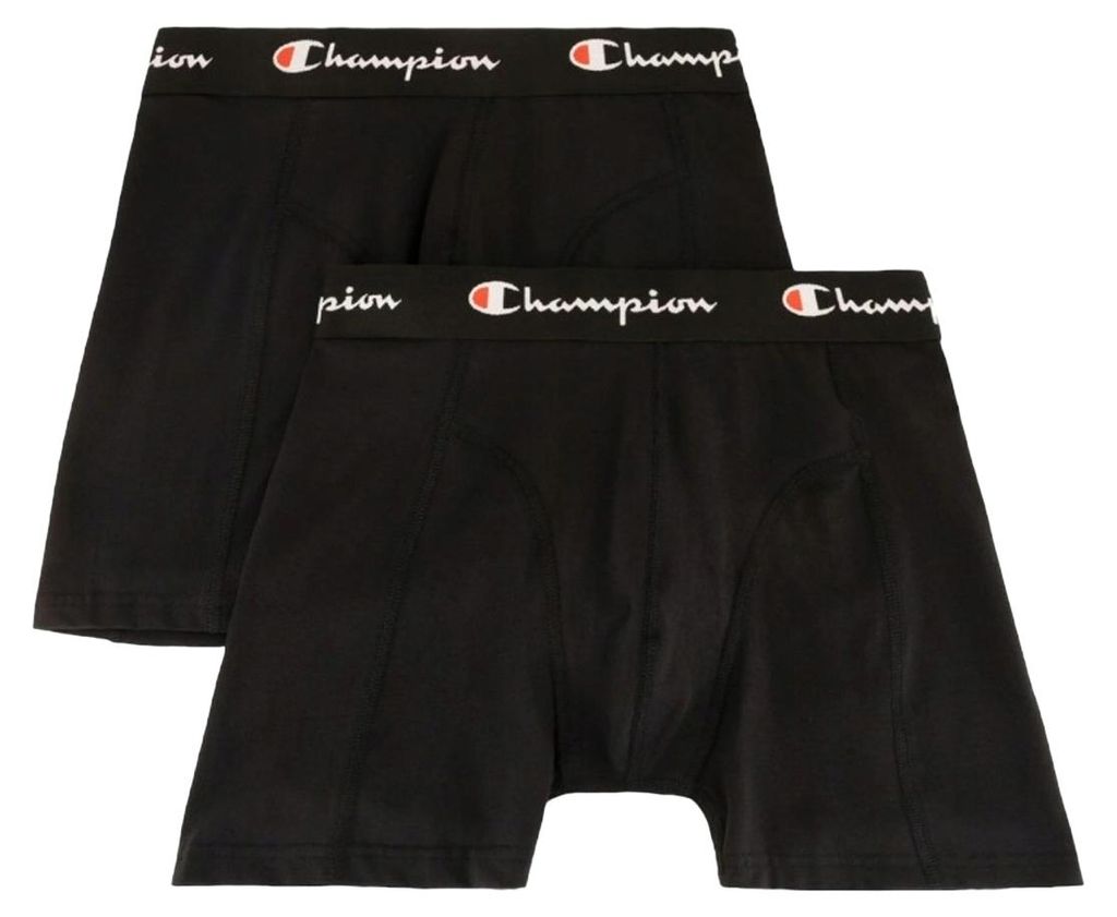 Champion - Boxershorts für Herren (2er-Pack) PP7461 (S) (Schwarz)