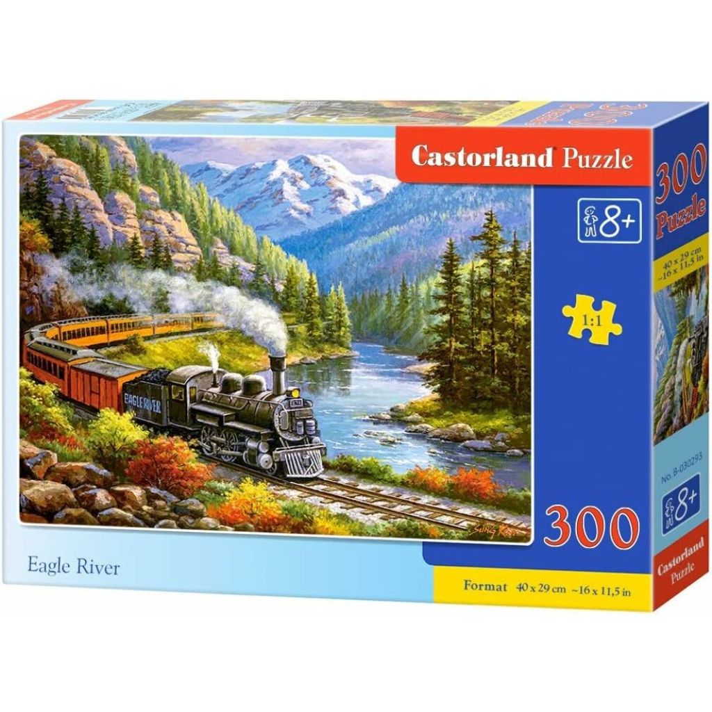 Castorland Eagle River 300 pcs, 300 kusov, Krajinka, 8 rok Obrázok produktu 