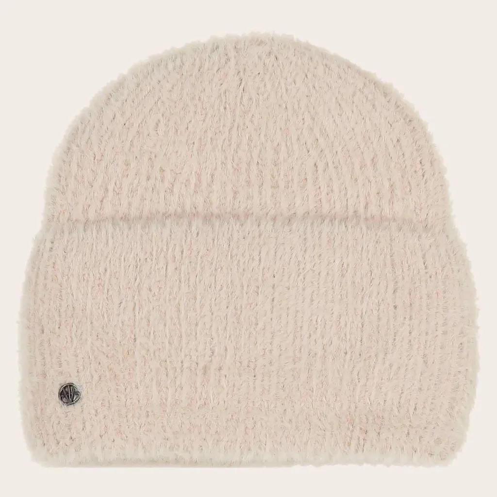 Bonnet souple Loevenich aspect angora - Bonnet d'hiver élégant et doux