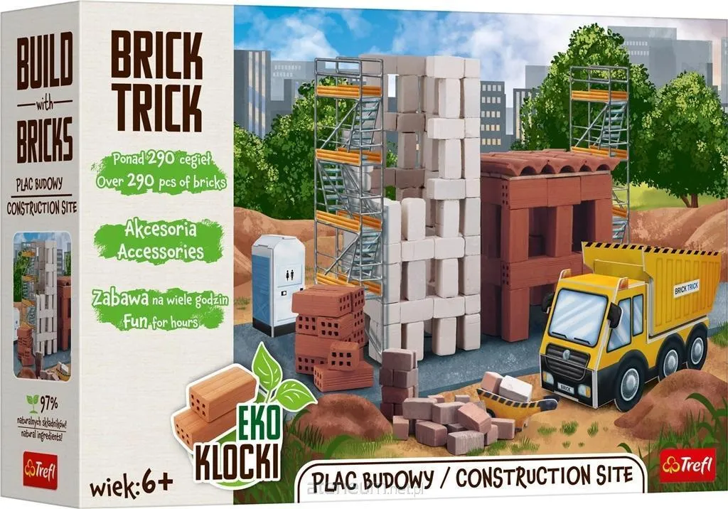 Jeu de briques Truc de brique Chantier de construction XL TREFL complet