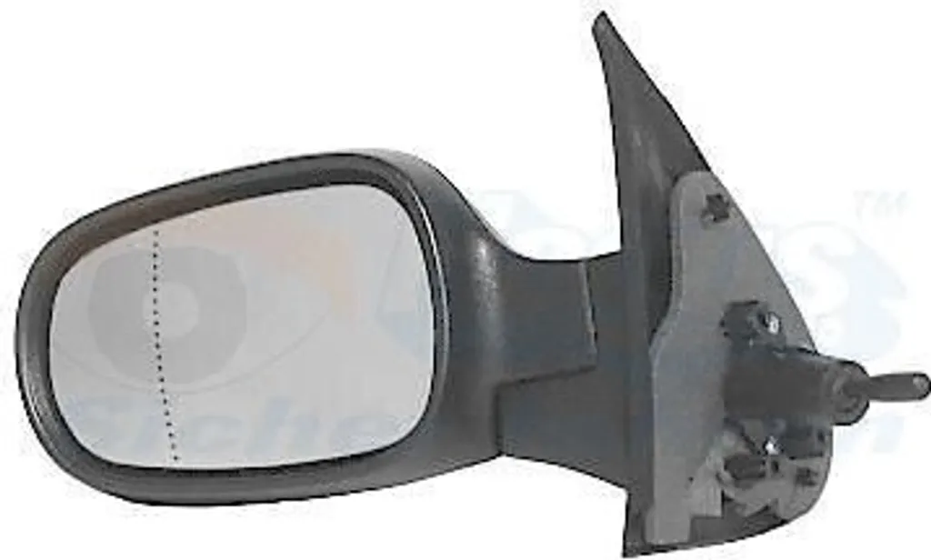 Rétroviseur pour Nissan Micra III K12 miroir complet réglage manuel noir