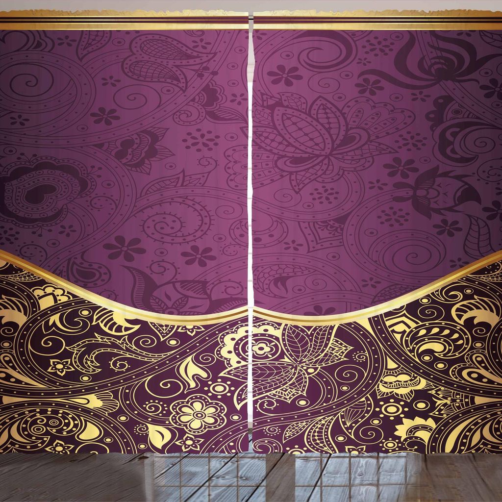 ARANDE orientalisch Gardine, Orientalische und abstrakte Produktbild 